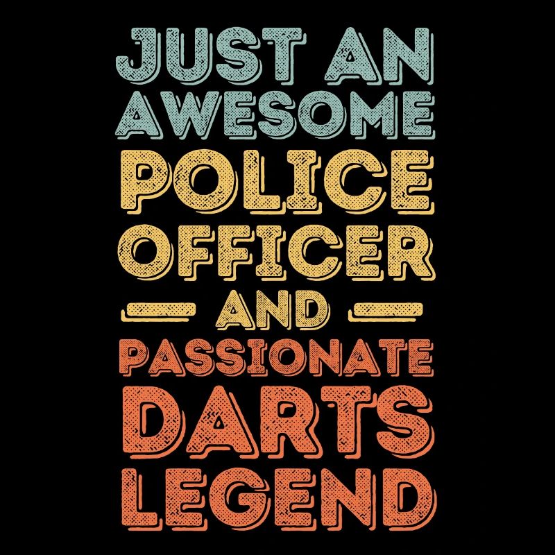 Policeman Darts retro