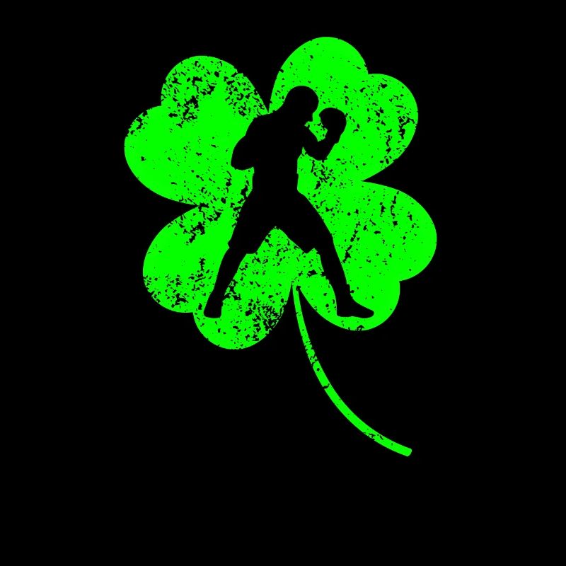 Boxer St. Patrick's day shamrock