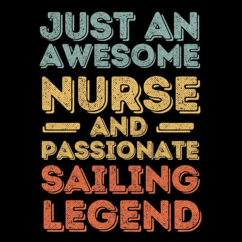 Nurse Sailing legend retro