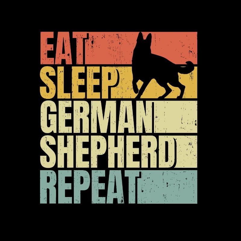 Eat sleep German-shepherd repeat