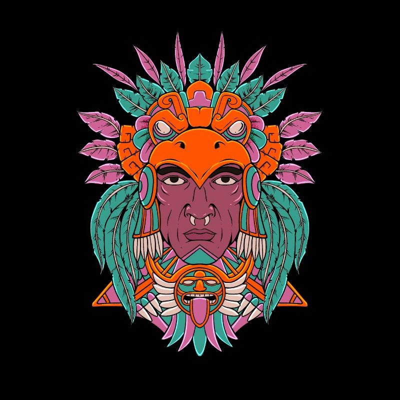 Aztekischer Krieger - Adlerkrieger