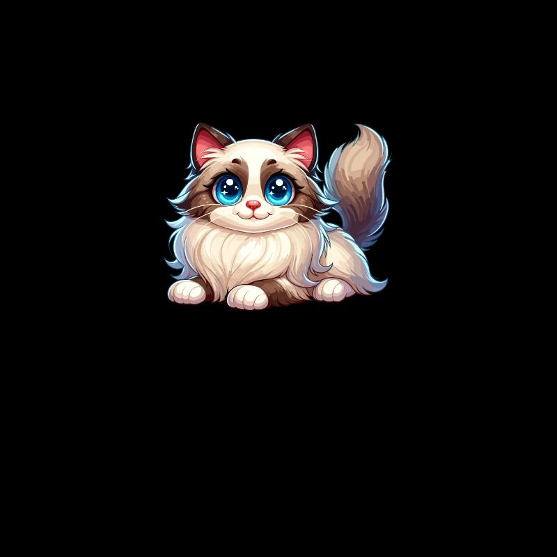 Katzen Glitzer - Birma