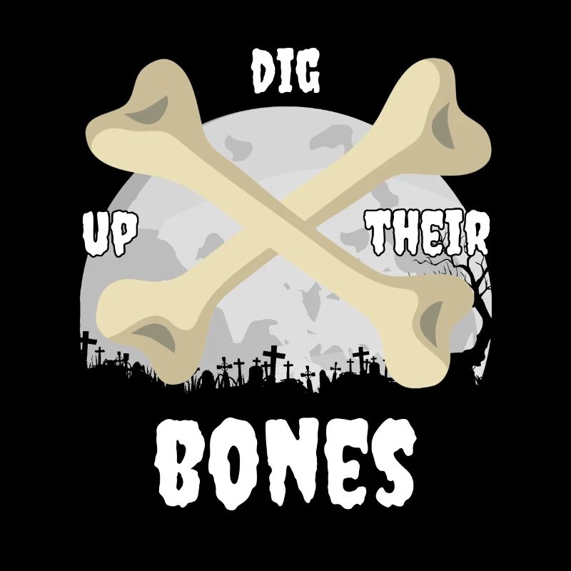 Dig up their Bones Halloween Graveyard