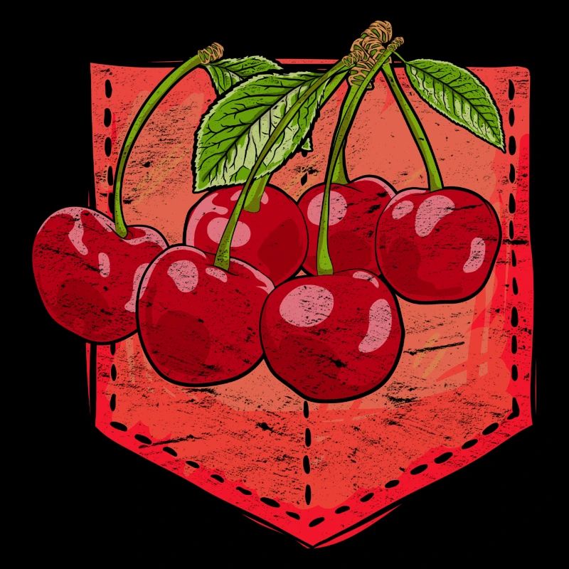 Cherry Lover Fruit Gift Chest Bag Cherry