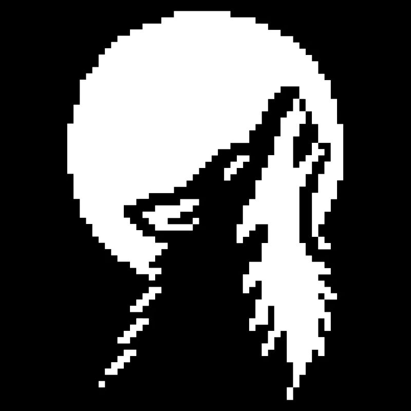 Loup pixel