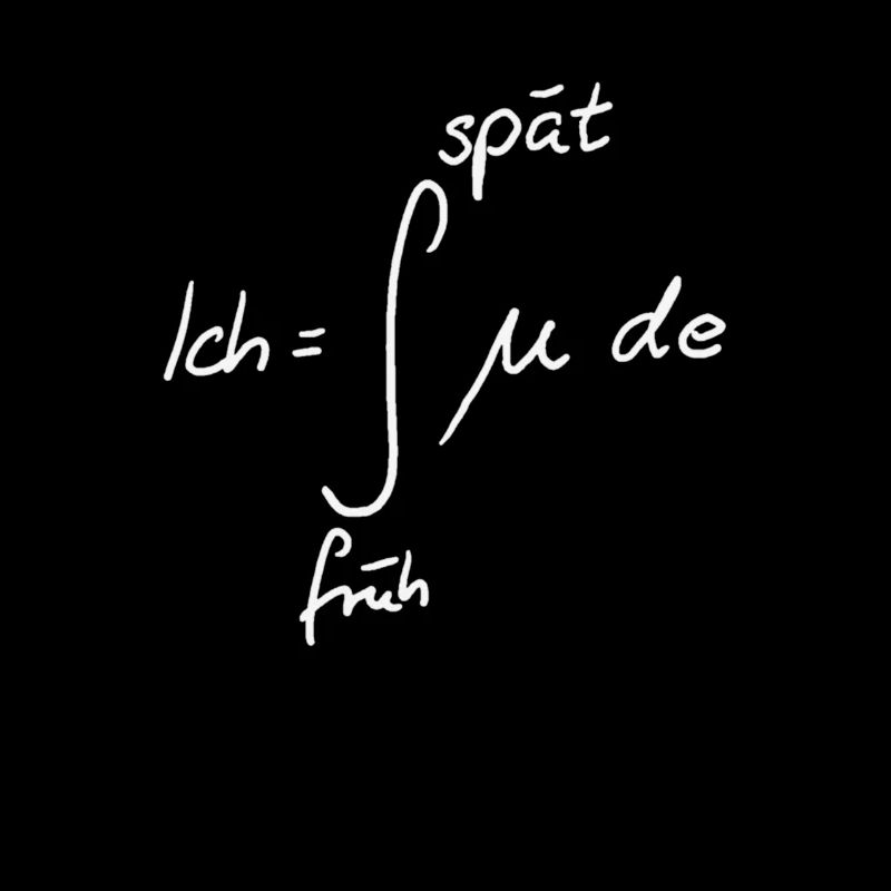 Integral Müdigkeit Mathematik Spass