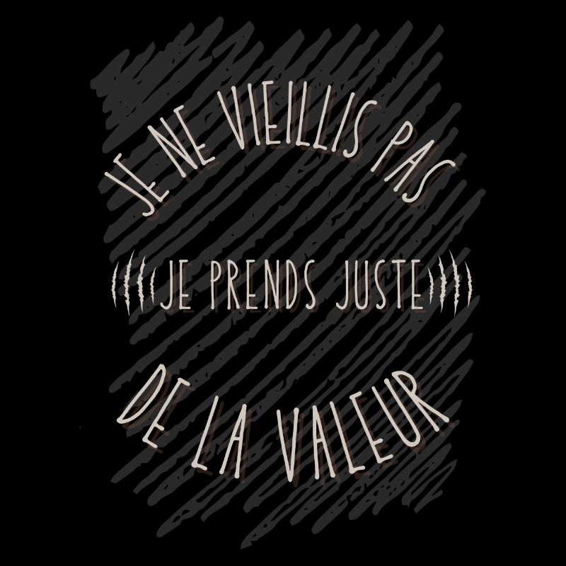 I'm not getting old I'm just getting valuable