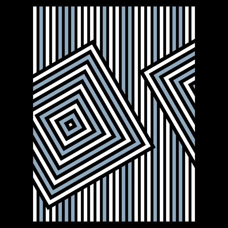 Abstract Design Illusion
