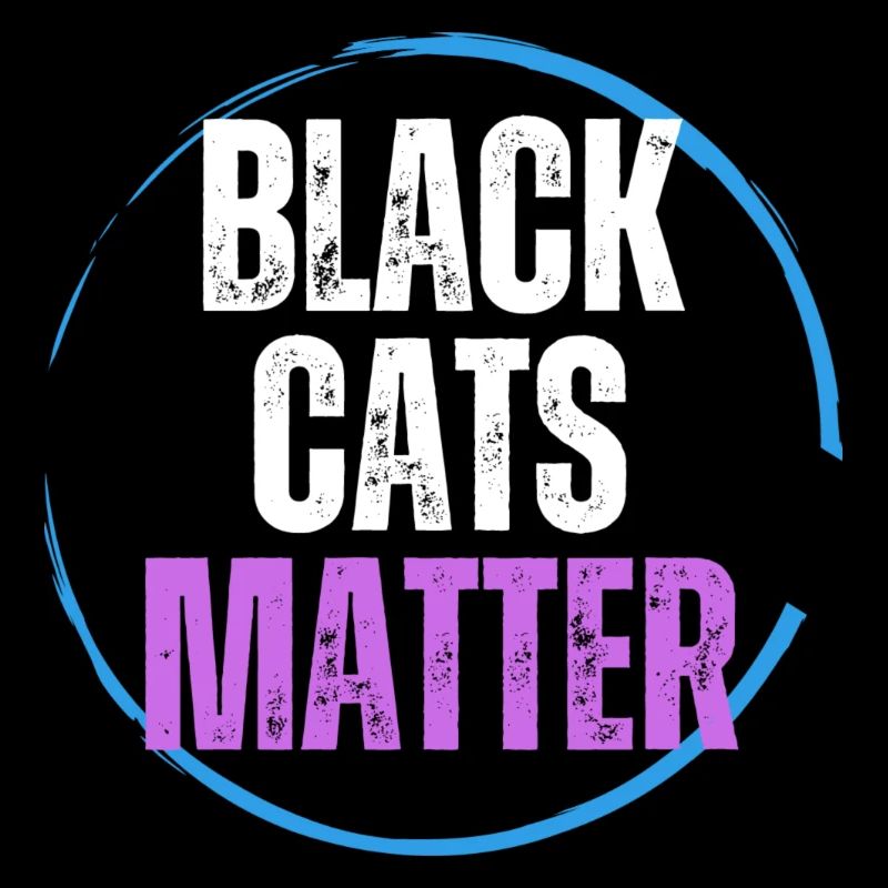 Black Cats Matter Circle