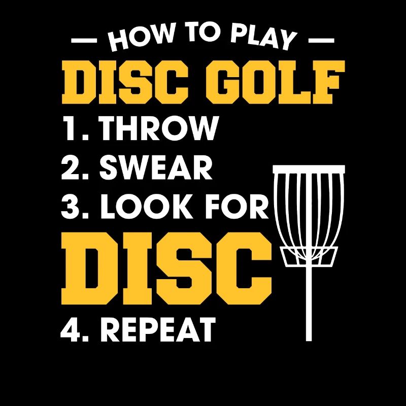 Discgolf Spieler T-Shirt Geschenk Disk Golf