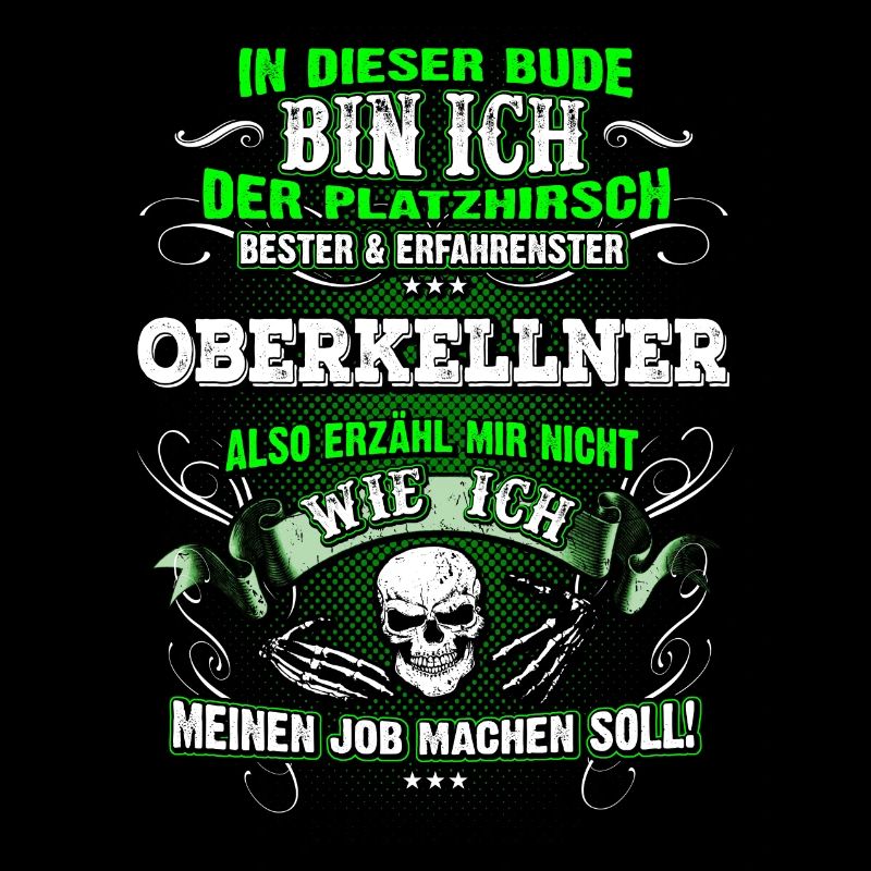 Edles Berufe-Shirt für den Oberkellner