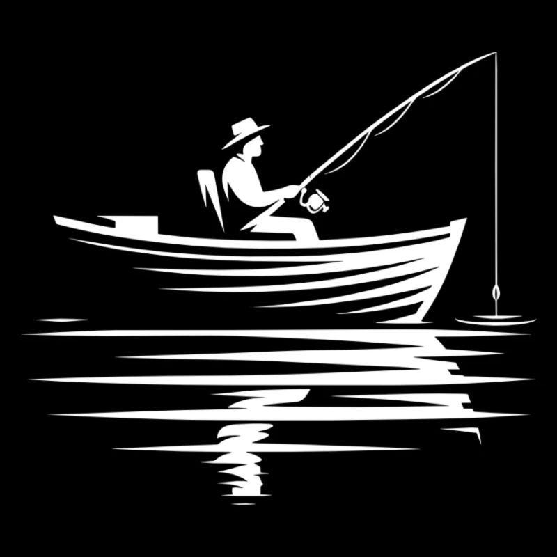 La tranquillité du pêcheur