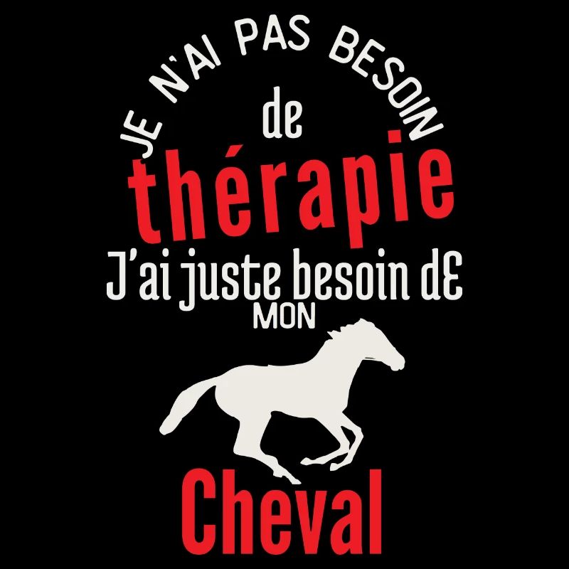 Pas de thérapie, juste mon cheva