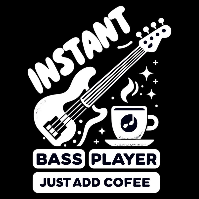 Instant Bass Player Einfach Kaffee hinzufügen