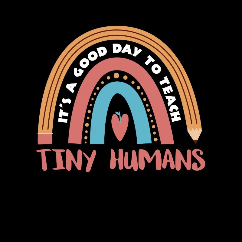 C’est un bon Tay pour enseigner la chemise Tiny Humans
