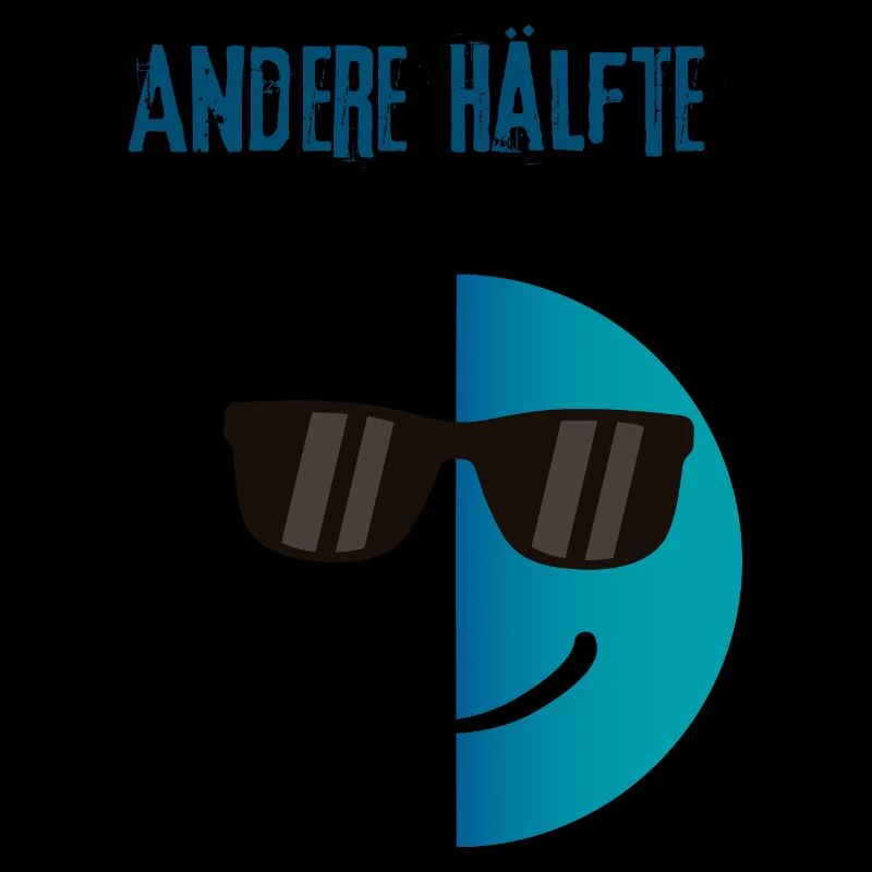 Andere Hälfte - Partnershirt - Männlich