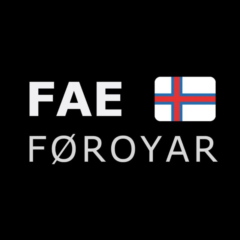 FAE FØROYAR white-lettered