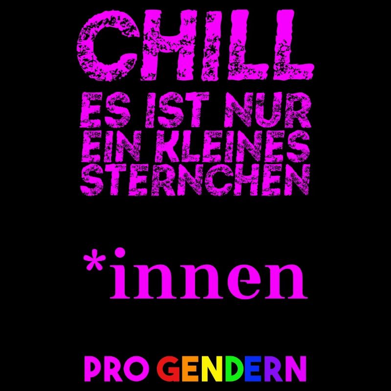 *innen Geschenkidee Gendern Feminismus queer