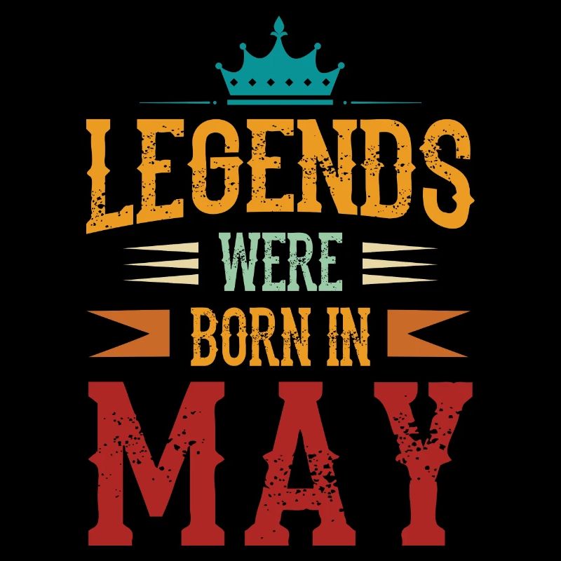 Legends Born In Mai Geburtstag Geschenk