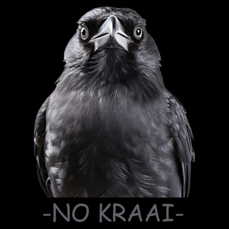 Pas de corbeau. Choucas