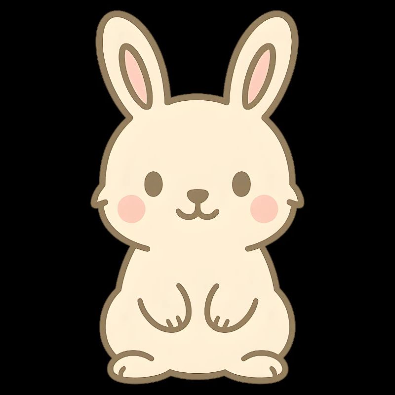 Mignon bébé lapin