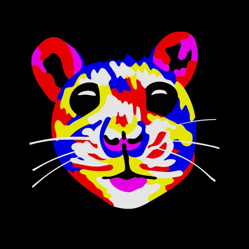 Intelligence de la tête de souris - Logo