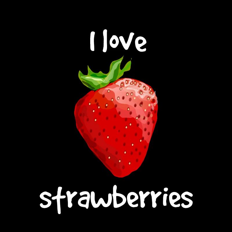 Ich liebe Erdbeeren