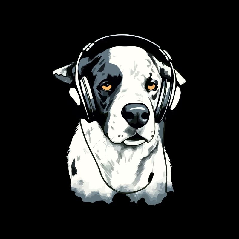 Rexo, der audiophile Hund