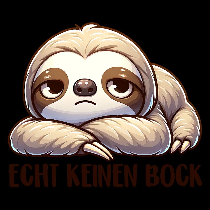 Faultier hat echt keinen Bock will seine Ruhe