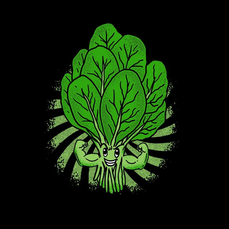 Spinat Vegan vegetarisch Vegetarier Geschenk