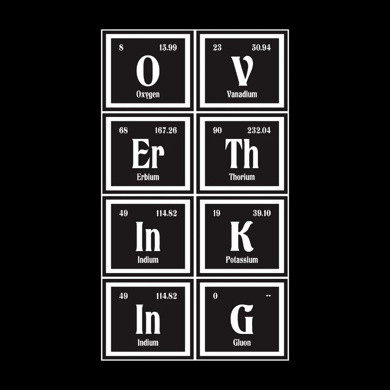 Overthinking | Periodic Table of Elements