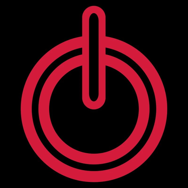 signe symbole de puissance forme Icône d'ordinateur