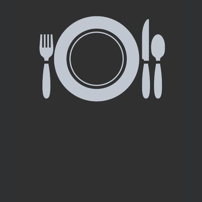 Meal Serving Plate Icon
