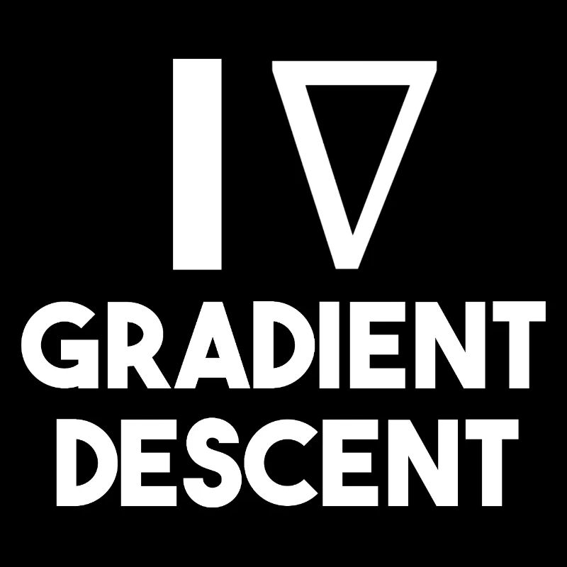 I Love Gradient Descent – Machine Learning Shirt