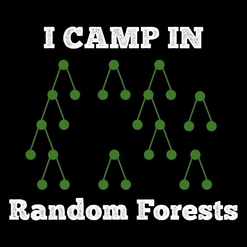 I Camp in Random Forests – Machine Learning Humor