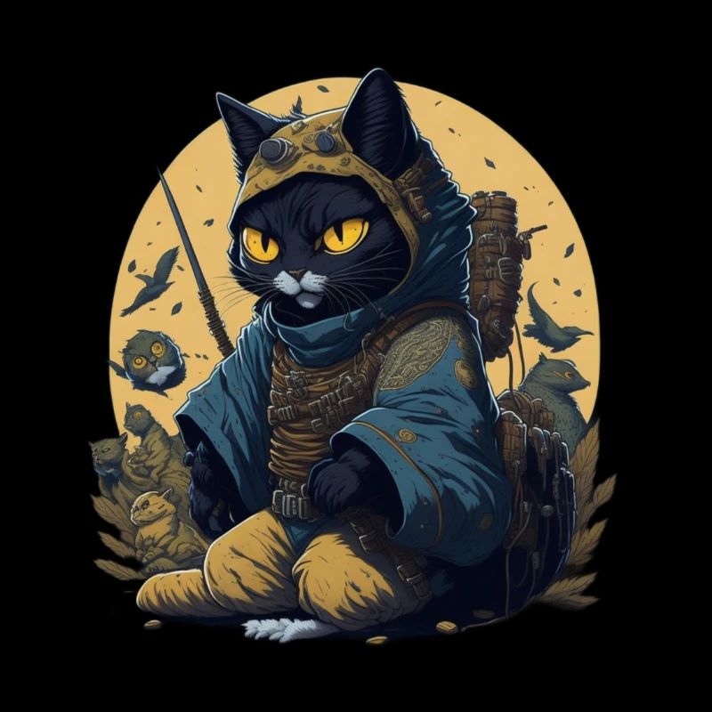 chat ninja en pyjama, experts de l'infiltration
