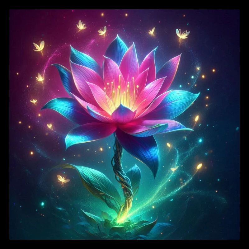 Enchanted Lotus Bloom