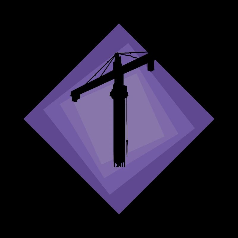 Crane construction site