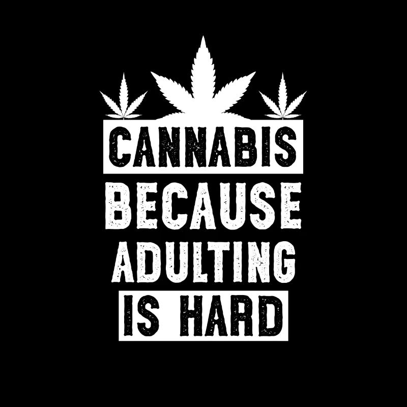 Cannabius parce que l’âge adulte est blanc dur