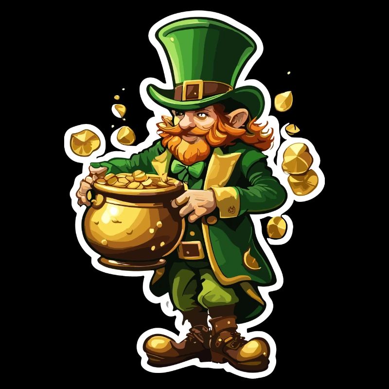 Leprechaun / Leprechaun / Vert / Gingembre / Irlande