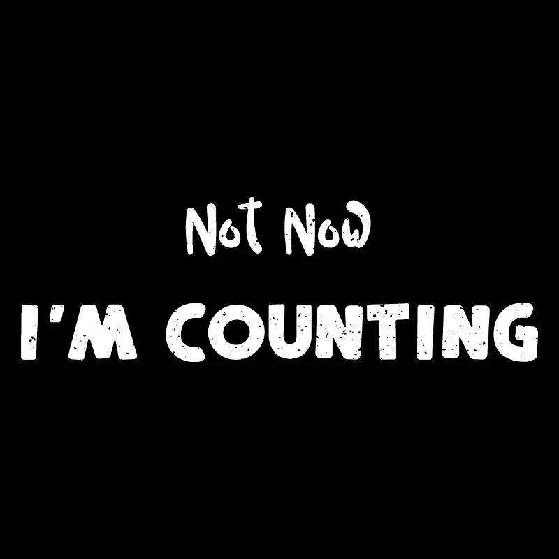 Not Now I'm Counting - Nurse