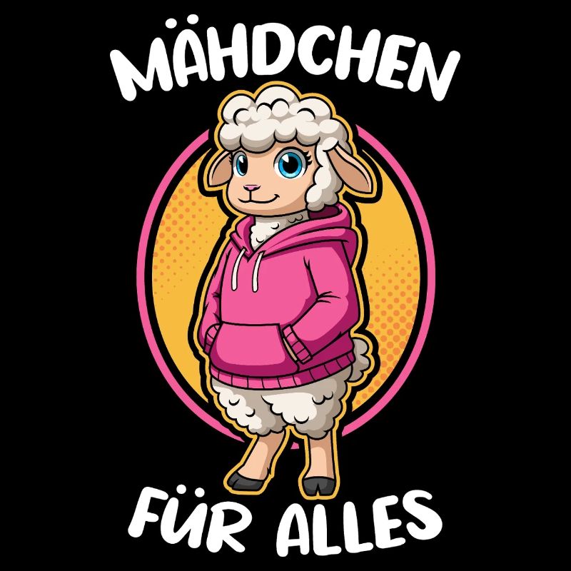 Sheep Sheep Wool Sheep Girl For Everything
