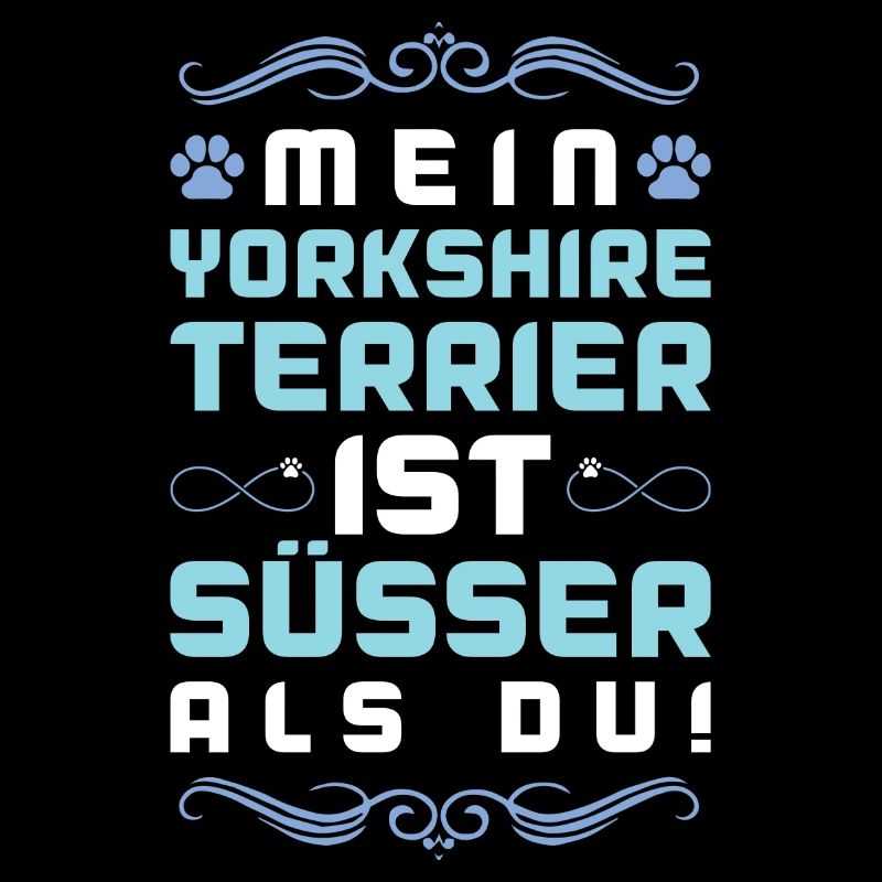 yorkshire terrier hund spruch