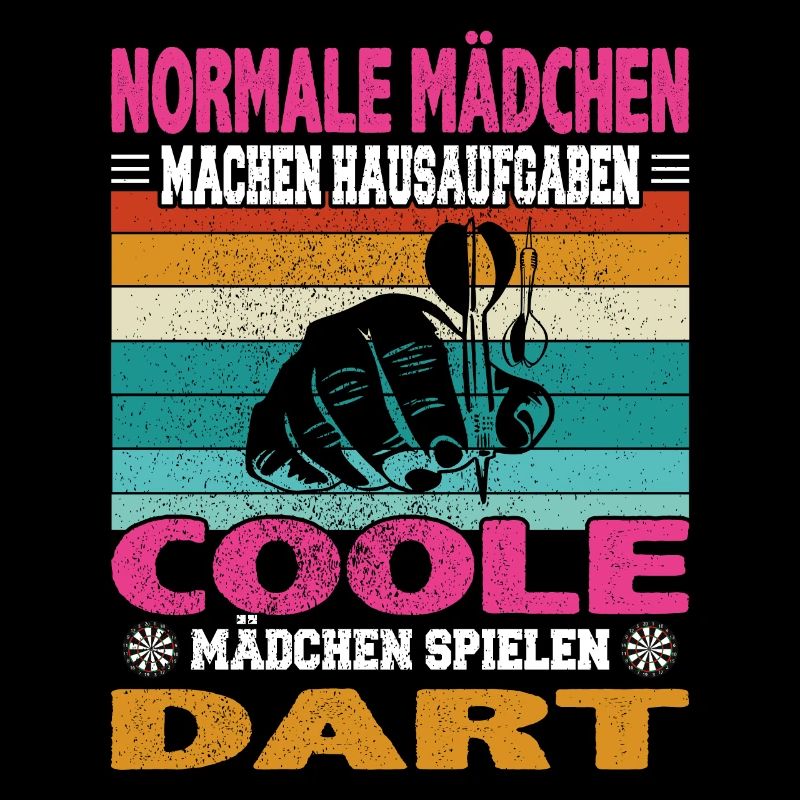 Normal Mädchen Hausaufgaben coole Dart Darten