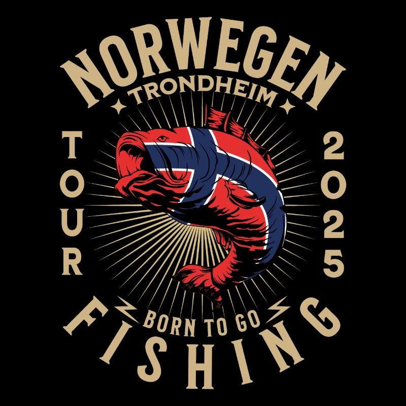 Norvège : Trondheim : Excursion de pêche 2025 (Garantie du prix le plus bas)