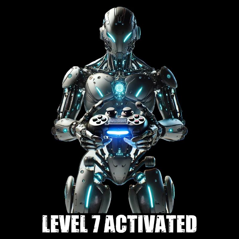 Level 7 Activated Robot Gamer