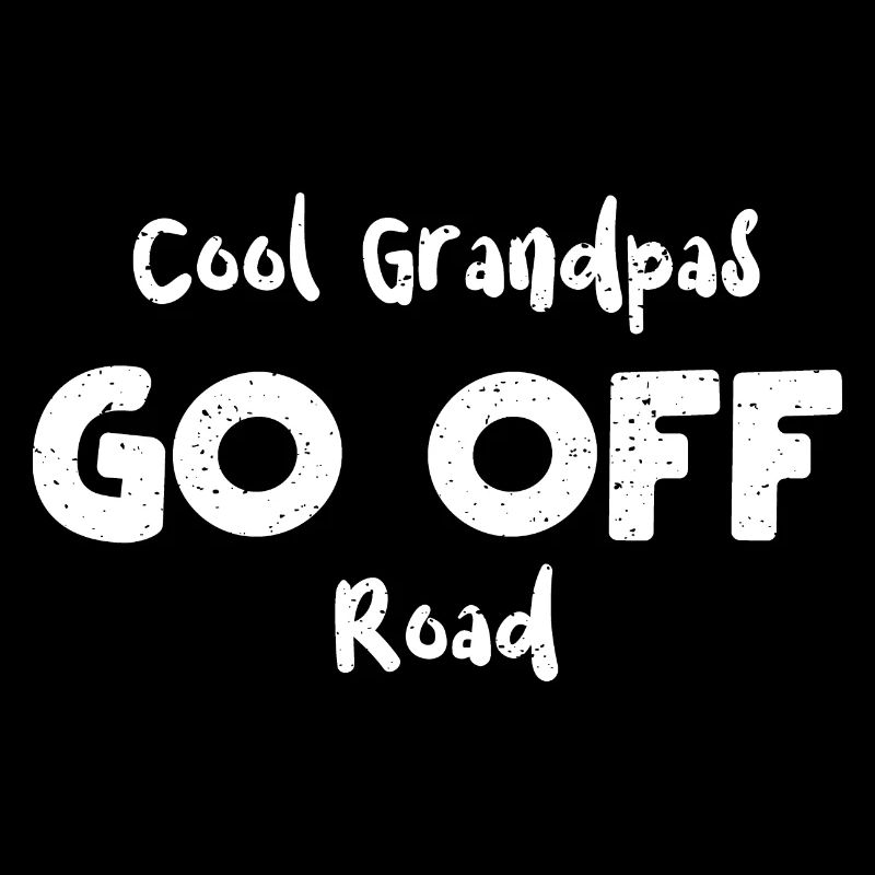 Les grands-pères cool sortent de la route