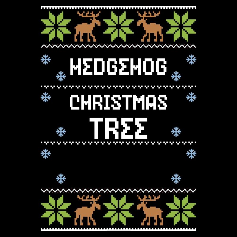 Hedgehog Christmas Tree
