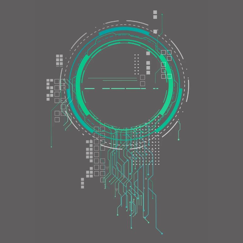 CPU PC PCB Spaceship Code Nerd PC Pixel Coder