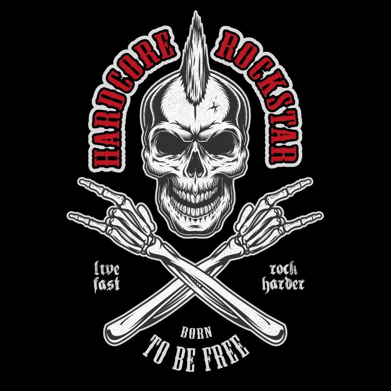 Hardcore-Totenkopf